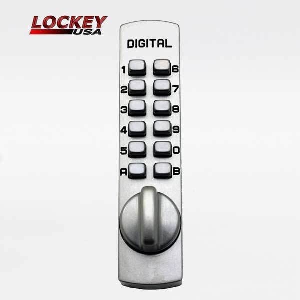 C-170 Surface Mount Cam Cabinet Lock - Satin Nickel finish.